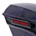 Hogworkz ブラックアウト サドルバッグ ブラック ラッチ ヒンジ カバー HW129143 ハーレー 2014-2019 H5 Hogworkz Blackout Saddlebag Black Latch Hinge Cover HW129143 Harley 2014-2019 H5