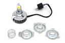 ハーレー ホワイト LED H4 交換用バルブ Hi ロービーム Hi Power SMD V-Twin 33-1736 X9 Harley White LED H4 Replacement Bulb Hi Low Beam Hi Power SMD V-Twin 33-1736 X9