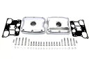 クローム ハーレー ロッカー ボックス セット FLST、FXST、FXD、FLT 99 Up V-Twin 11-2700 X8 Chrome Harley Rocker Box Set FLST, FXST, FXD, FLT 99 Up V-Twin 11-2700 X8