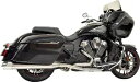 インディアン エキゾースト 4" チャレンジャー パシュート バサーニ クローム トゥルー デュアル 8H16S 20-23 X4 Indian Exhaust 4" Challenger Pursuit Bassani Chrome True Duals 8H16S 20-23 X4