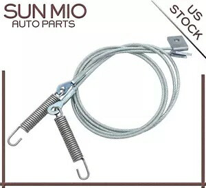 新しいコンバーチブル トップサイド テンション ホールドダウン ケーブル ペア 1990-1997 マツダ ミア..