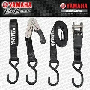 新品本物 ヤマハ ラチェットタイダウン ブラック YZF YXZ YFZ R6 R1 ACC-0SS58-40-29 NEW GENUINE YAMAHA RATCHETING TIE DOWNS BLACK YZF YXZ YFZ R6 R1 ACC-0SS58-40-29
