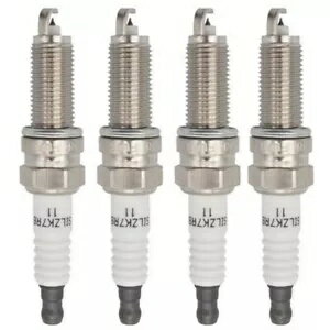 4X SILZKR7B11 9723 ѡץ饰 ҥ ȥ 󥿥ե ե  10-18 4X SILZKR7B11 9723 Spark Plug for Hyundai Elantra Santa Fe Kia Forte Soul 10-18