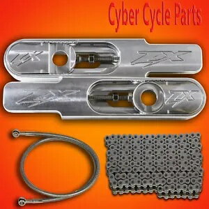 2017 Kawasaki Ninja ZX-14R 4 1/2 〜 9 インチ ボルトオン スイングアーム エクステンション キット ABS 2017 Kawasaki Ninja ZX-14R 4 1/2 to 9