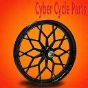 2000-2007 ハーレーダビッドソン ツーリング ブラック コントラスト 21 インチ フロント ホイール