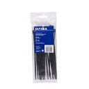双頭ケーブル タイ (デュアル スロット) 8 インチ x 3/16 インチ ブラック Double Headed Cable Ties (Dual Slot)...