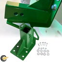 リアトレーラーヒッチレシーバーは、John Deere Gator 4x2 6x4 オールドスタイルボルトオングリーンに適合します。 Rear Trailer Hitch Receiver fits John Deere Gator 4x2 6x4 Old Style BoltOn Green(2)