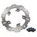 リアブレーキローター + 取り付けボルトヤマハ YZF R1 2004-2021 YZF R1M 2015-2020 Rear Brake Rotor + Mounting Bolts For Yamaha YZF R1 2004-2021 YZF R1M 2015-2020