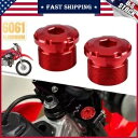 アルミフロントプリロードフォークキャップボルトホンダ CRF110 CRF125 2019-現在に適合 Aluminum Front Preload Fork ...