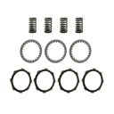 クラッチプレートキット 高耐久スプリング付き HondaXR/CRF100 & XR/CRF80 1987-現在 Clutch Plate Kit w/ Hea...