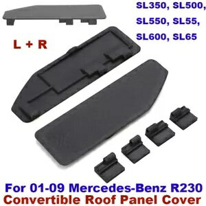 メルセデス R230 コンバーチブル トップ フラップ トリム ルーフパネル カバー - SL500 SL350 SL600 Fo..