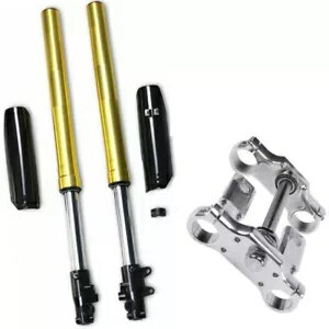 フロントフォークショックトリプルクランプダートバイク Taotao CRF110 CRF70 125CC 50 SSR 用 Front Forks Shock Triple Clamp for Dirt Bike Taotao CRF110 CRF70 125CC 50 SSR