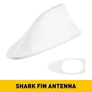ホワイトフカヒレルーフアンテナカバーステレオ信号アンテナ 2015-2019 ヒュンダイ US White Shark Fin..