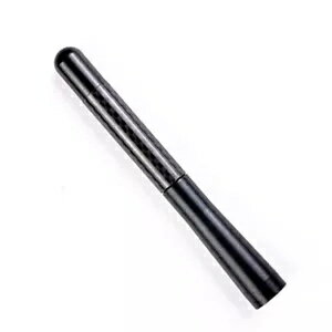 OXILAM 4.7インチ スタビーアンテナ ラジオ 信号ブースター カーオートアクセサリー ブラック A OXILAM 4.7" in Stubby Antenna Radios Signal Booster Car Auto Accessories Black A