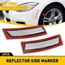 2012-2015 BMW F30 F31 3 シリーズ M-SPORT クリア LED フェンダーサイドマーカーライト US FOR 2012-2015 BMW F30 F31 3-SERIES M-SPORT CLEAR LED FENDER SIDE MARKER LIGHT US(2)