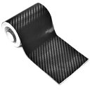 5D カーボンファイバーステッカー車体アンチスクラッチ敷居スカッフデカールステッカー車の部品 5D Carbon Fiber Sticker Car Body ...