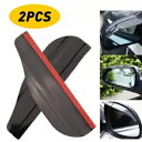 2X ミラーレインボード眉毛ガード車のバックミラーサンバイザーアクセサリー米国 2X Mirror Rain Board Eyebrow Guard Car R...