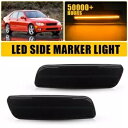 サイドマーカー ライト アンバー スモーク 01-03 トヨタ プリウスベース & 04-06 サイオン xA ベース用 Side Marker Light Amber Smoked For 01-03 Toyota Prius Base & 04-06 Scion xA Base
