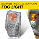 トヨタ プリウス 2012 2013 2014 2015 フォグランプフォグライト助手席 DRL LED 右に適合 Fits Toyota Prius 2012 2013 2014 2015 Fog Lamp Fog Light Passenger DRL LED Right
