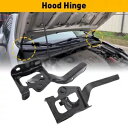 2 個フードヒンジ車のフロント左右サイド 2010-2015 トヨタプリウス防水 2PCS Hood Hinge Car Front Left Right Side For 2010-2015 Toyota Prius Waterproof