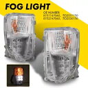 トヨタ プリウス 2012 2013 2014 2015 フォグランプフォグライト DRL LED 左 & 右キット For Toyota Prius 2012 2013 2014 2015 Fog Lamp Fog Light DRL LED Left & Right Kit