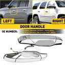 外装ドアハンドル 2007-2014 シボレー シルバラード GMC シエラ 2500HD 3500HD に適合 Exterior Door Handle Fits 2007-2014 Chevrolet Silverado GMC Sierra 2500HD 3500HD(2)
