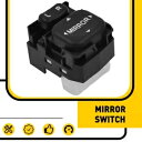 1PC パワーミラースイッチ 2008-2013 トヨタハイランダー 2009-2013 トヨタカローラ用 1PC Power Mirror Switch For 2008-2013 Toyota Highlander 2009-2013 Toyota Corolla