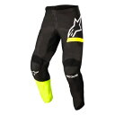 Alpinestars フルイド チェイサー ブラック/イエロー MX オフロード パンツ メンズ サイズ 28、30 & 40 Alpinestars Flu...