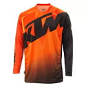 KTM パウンス オレンジとブラック オフロード MX ジャージ メンズ サイズ SM - XL KTM Pounce Orange and Black Off...