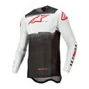 アルパインスターズ スーパーテック フォスター ホワイト/ブラック/レッド MX オフロード ジャージ メンズ サイズ MD Alpinestars Super...