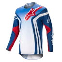 アルパインスターズ レーサー セミ ブルー & ホット オレンジ MX オフロード ジャージ メンズ サイズ SM 〜 2XL Alpinestars Race...