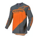 アルパインスターズ レーサー スーパーマティック オレンジ/グレー MX オフロード ジャージ メンズ サイズ SM - XL Alpinestars Race...