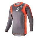 アルパインスターズ レーサー ホウエン グレー/オレンジ MX オフロード ジャージ メンズ サイズ SM - 2XL Alpinestars Racer Ho...