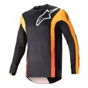 Alpinestars Techstar Sein ブラック/オレンジ MX オフロード ジャージ メンズ サイズ SM、MD、XL Alpinestars T...