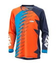 KTM Gravity-FX EDrive オレンジとブルー MX オフロード ジャージ キッズ サイズ XS - XL KTM Gravity-FX EDri...