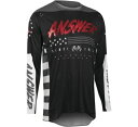 アンサー レーシング A22 エリート レッドゾーン ブラック MX オフロード ジャージ メンズ サイズ SM - XL Answer Racing A22 ...