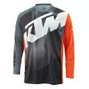 KTM パウンス グレーとオレンジ オフロード MX ジャージ メンズ サイズ SM & MD KTM Pounce Gray and Orange Off-R...