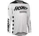アンサー レーシング A22 エリート レッドゾーン グレー MX オフロード ジャージ メンズ サイズ SM - 2XL Answer Racing A22 ...
