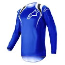 アルパインスターズ フルイド ナリン ブルーとホワイト MX オフロード ジャージ メンズ サイズ SM Alpinestars Fluid Narin Blu...
