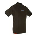 オックスフォード ウォーム ドライ レイヤー メンズ 半袖 クルー トップ ブラック ベースレイヤー アンダーシャツ Oxford Warm Dry Layers Men's Short Sleeve Crew Top Black Base Layer Undershirt