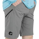 ゲイター ウェーダー グレー パフォーマンス フィッシング ショーツ メンズ サイズ SM & 2X Gator Waders Gray Performance Fishing Shorts Men's Sizes SM & 2X