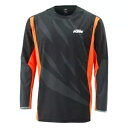KTM Racetech ブラックとオレンジ MX オフロード ジャージ メンズ サイズ SM - 3XL KTM Racetech Black and Ora...