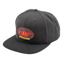 FMF レーシング メンズ ルースト ファクトリー ブラック スナップバック ハット FA21196908-BLK-OS FMF Racing Men's Ro...