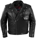ポケルン アウトロー 2.0 ブラック レザー バイク ジャケット メンズ サイズ M Pokerun Outlaw 2.0 Black Leather Mot...