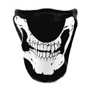 Schampa スカル フリースプレン フリース裏地付きフェイスフィット フェイスマスク Schampa Skull Fleeceprene Fleece Lined Facefit Face Mask