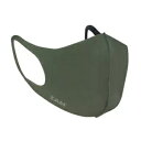 Zan ヘッドギア FMLW200 再利用可能な軽量ネオプレン オリーブ グリーン フェイス マスク 2 枚パック Zan Headgear FMLW200 Reusable Lightweight Neoprene Olive Green Face Mask 2-Pack