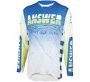 アンサー レーシング A22.5 エリート レボリューション ブルー MX オフロード ジャージ メンズ サイズ XS - 2X Answer Racing A...