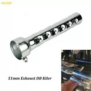 ˥С 51 ߥ᡼ȥ륪ȥХӵɥޥե顼󥵡 DB 顼Хåե륵󥵡 Universal 51mm Motorcycle Exhaust Pipe Muffler Insert DB Killer Baffle Silencer
