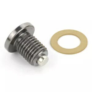 M12x1.5 Steel Drain Bolt Plug Fit For Yamaha YZF-R25 YZF-R3 2015-2022 Titanium M12x1.5 Steel Drain Bolt Plug Fit For Yamaha YZF-R25 YZF-R3 2015-2022 Titanium
