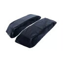 ブラックオートバイサドルバッグ蓋ブラカバーハーレーツーリング FLHT 14-UP ハードバッグ Black Motorcycle SaddleBag Lids Bra Cover For Harley Touring FLHT 14-UP Hardbag